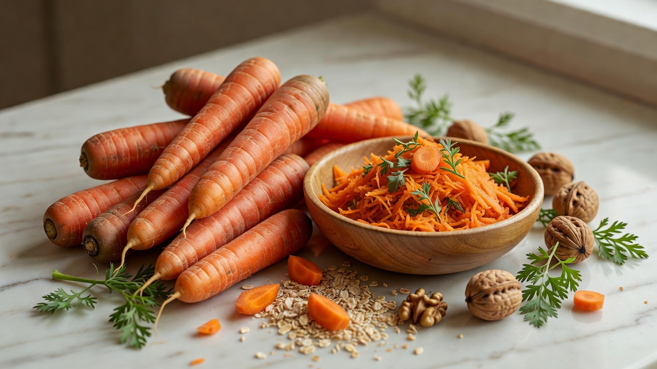 Image for Carrot Fiber's Bound Polyphenols Extend C. elegans Lifespan 25% via DAF-16/SKN-1