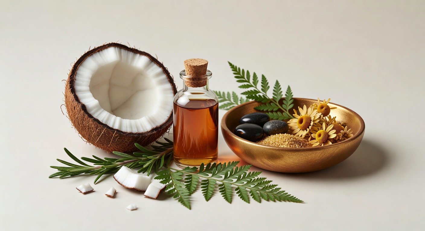 Image for Coconut Compound 4,4'-Diapophytofluene Outperforms Quercetin in Anti-Aging Protein Binding