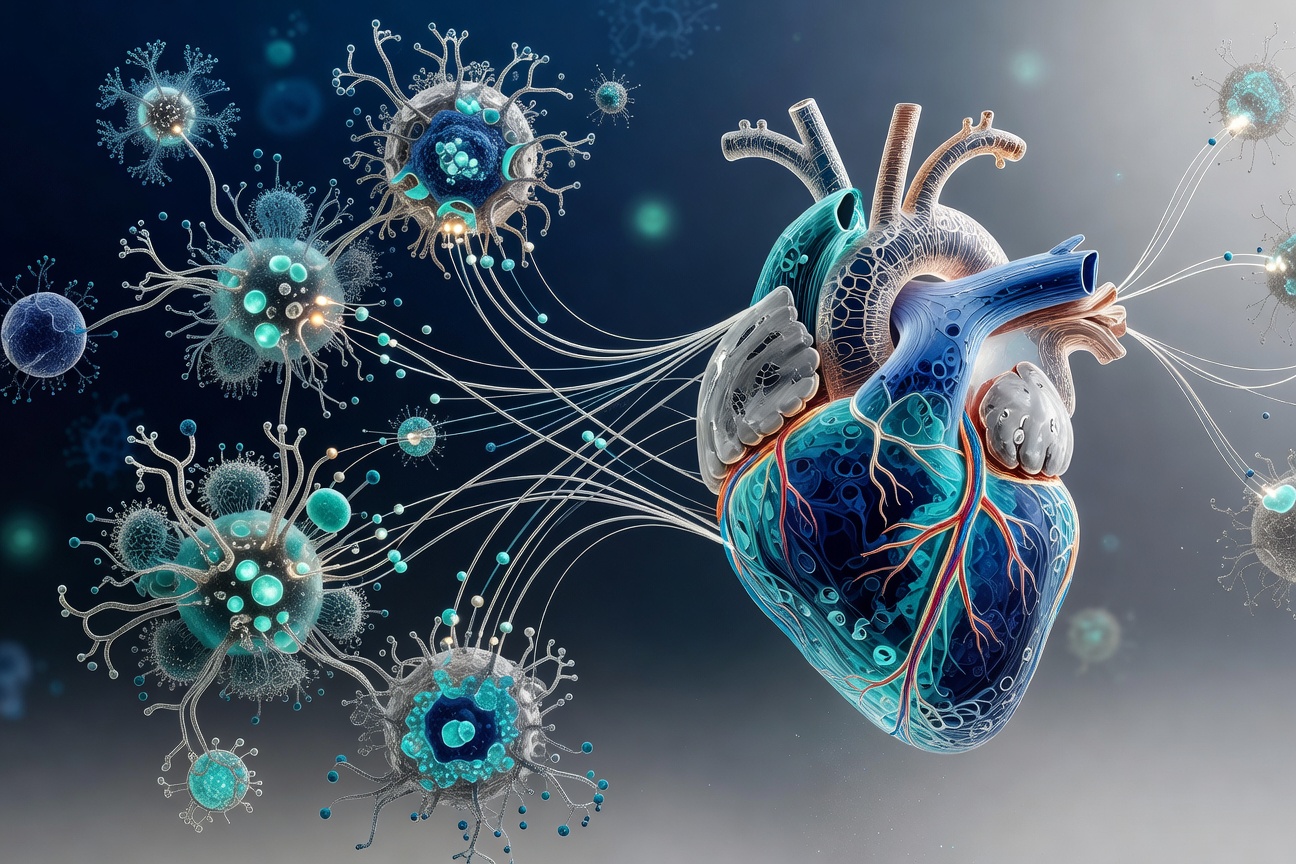 Image for Gut-Heart Axis Emerges as Key Regulator of Cardiac Hypertrophy Pathways