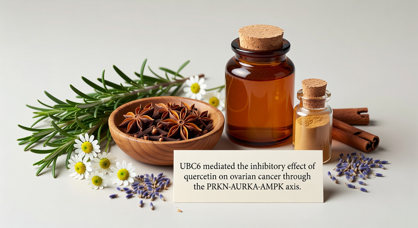 Image for Quercetin Targets UBC6 Enzyme, Which Inhibits Ovarian Cancer Cell Proliferation, Invasion, and Tumor Growth in Mice