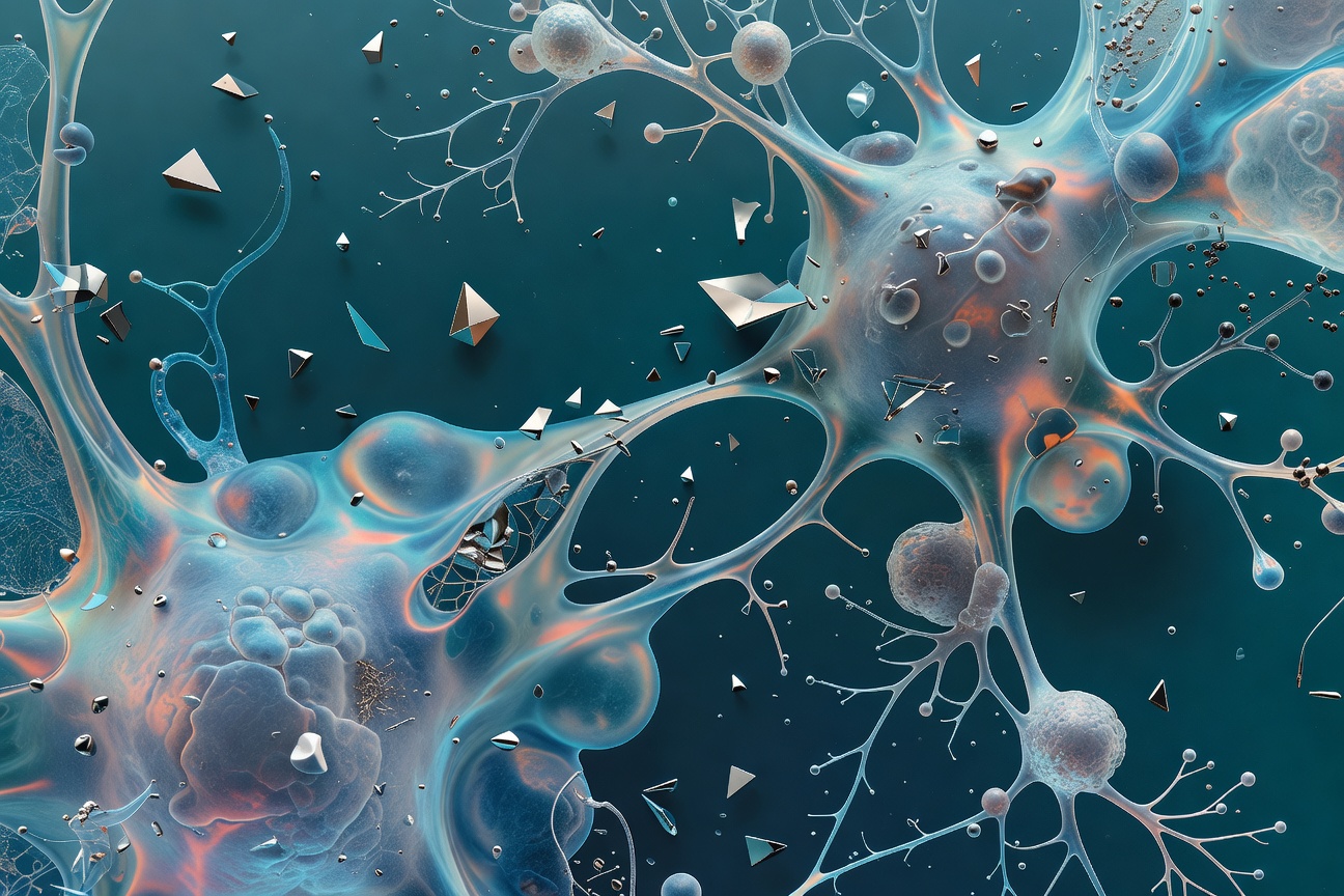 Image for Nanoplastics Trigger Inflammatory Pathways Linked to Accelerated Cellular Aging