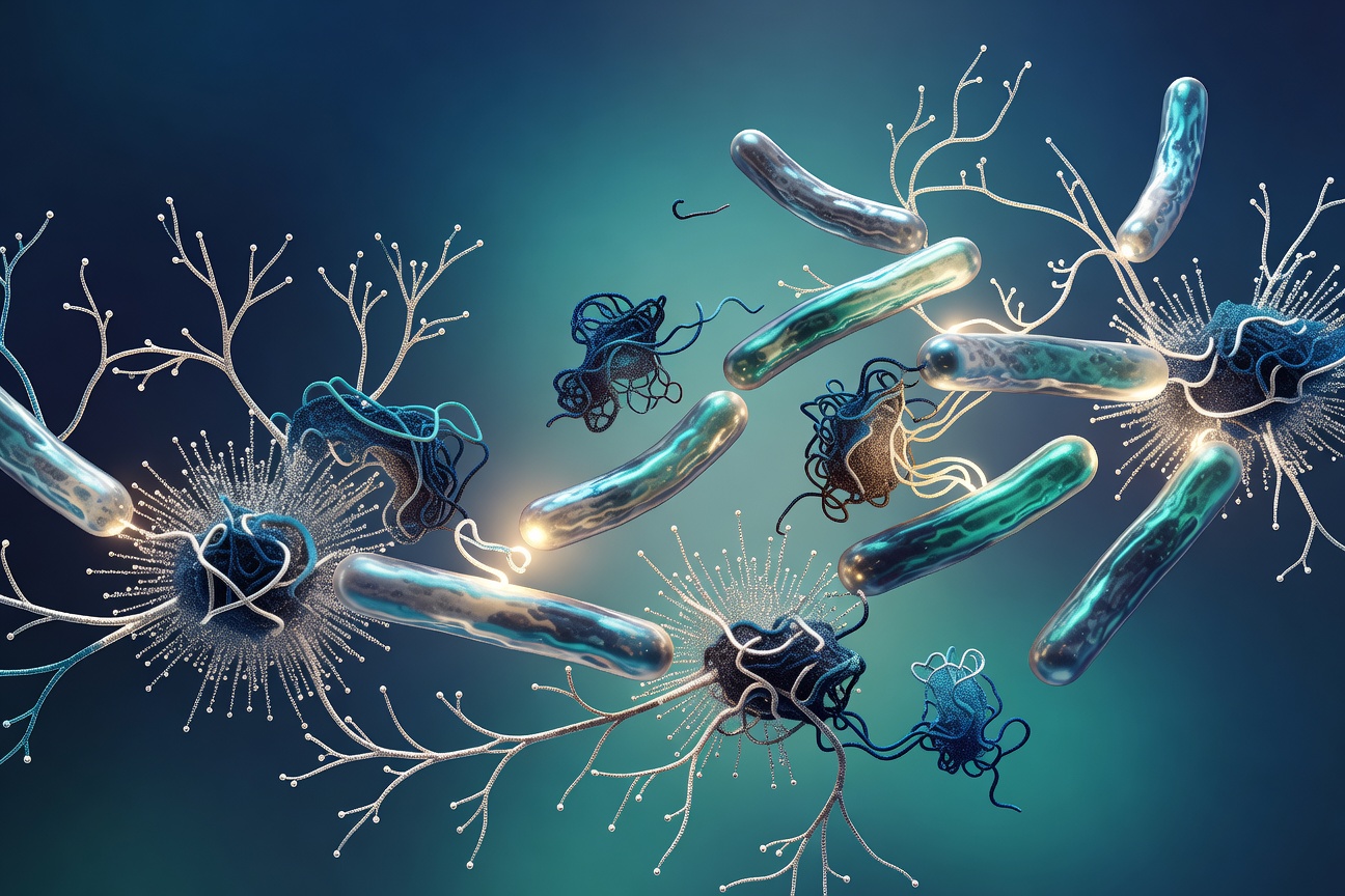Image for Prevotella corporis Bacteria Activates Hsp70 Protection Against Protein Aggregation